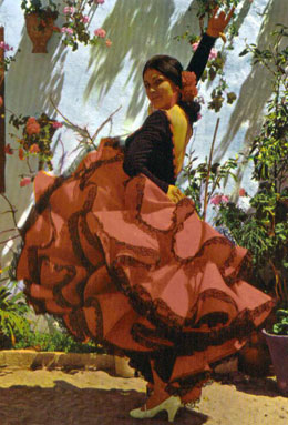 Flamenco dancer